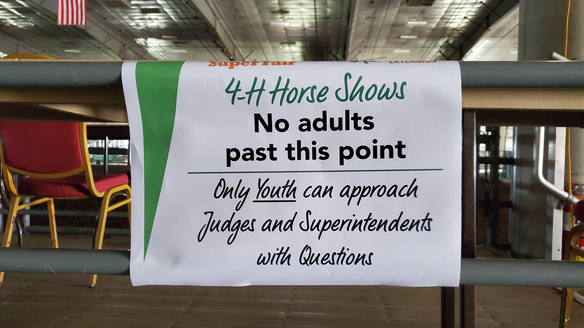 NEW This Year at Super Fair: Rabbit Show Policy Same as Horse