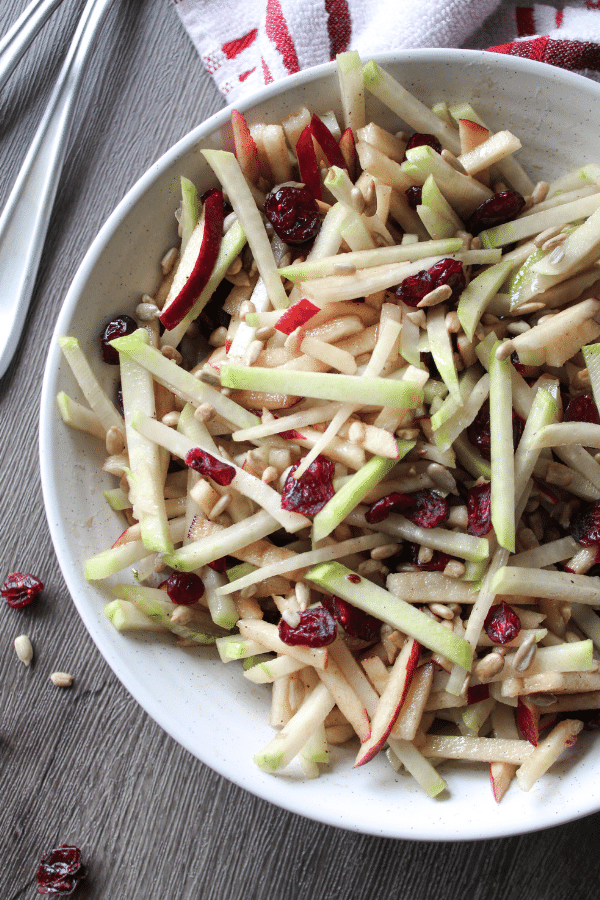 March/April Recipe of the Month — Crunchy Kohlrabi Salad