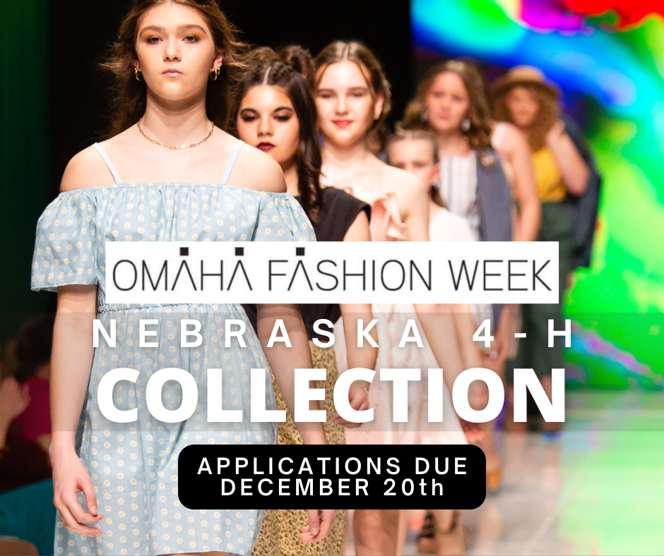 Omaha Fashion Week Opportunity for 4-H Sewers