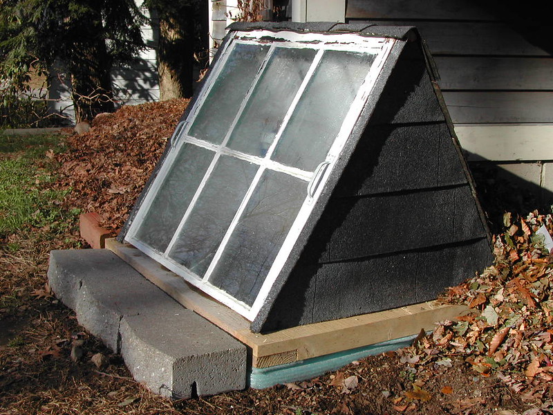 Image of a coldframe. 