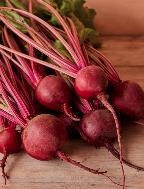Image of 'Detroit Dark Red' beets, from Burpee.com.