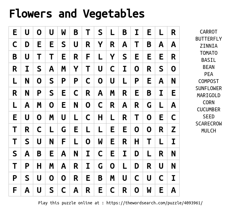 Image of word search puzzle.