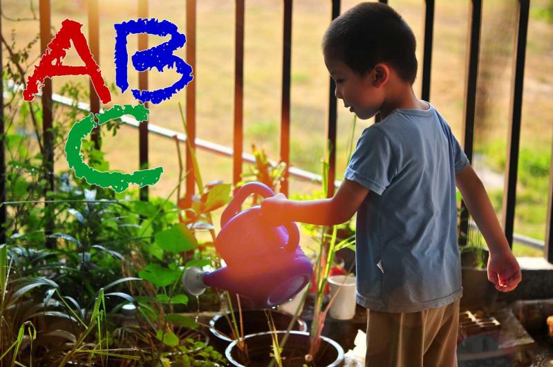 Alphabet Gardening Activity