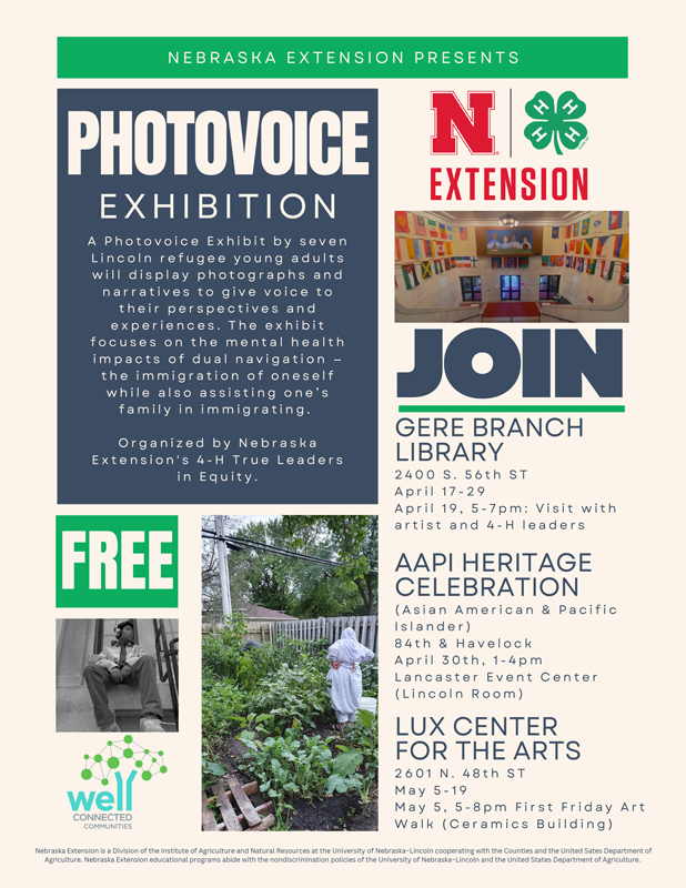 Photovoice Exhibition Flier