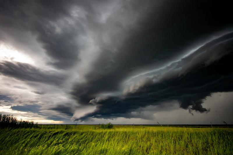 Image of storm clouds. 