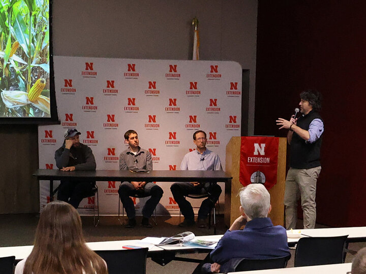 image of John speaking at Successful Farmer Series