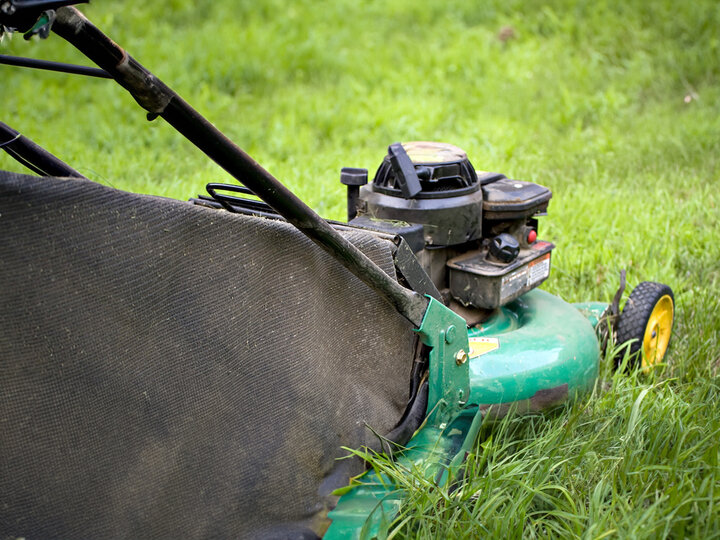 image of a mower